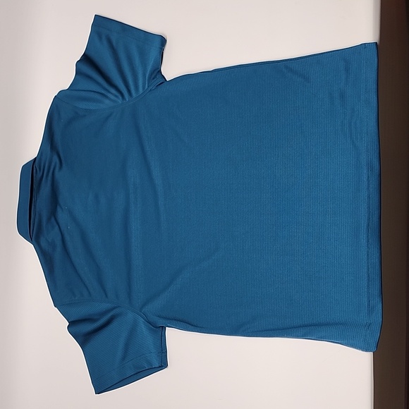 Reebok Golf Performance Polo Teal Men's Size Medium M - Picture 4 of 5